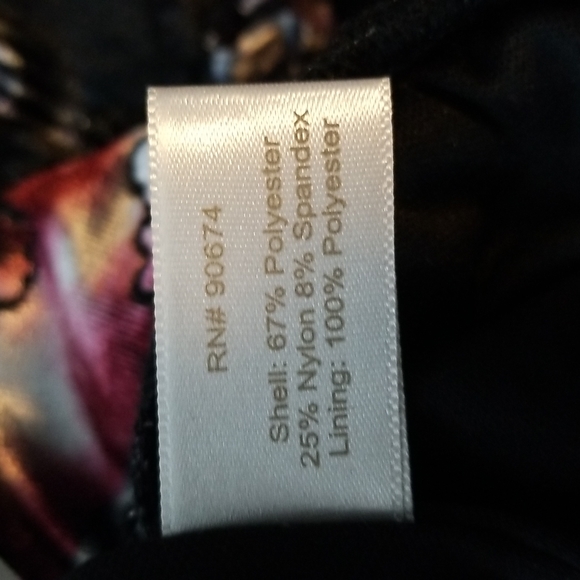 Boston Proper Velvet Palazzo Pant Size S Burnout Velvet - Picture 7 of 8